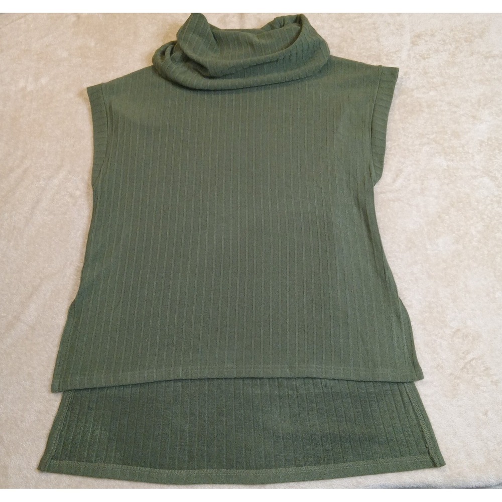 Umgee Forest Green Cowl Neck Tunic